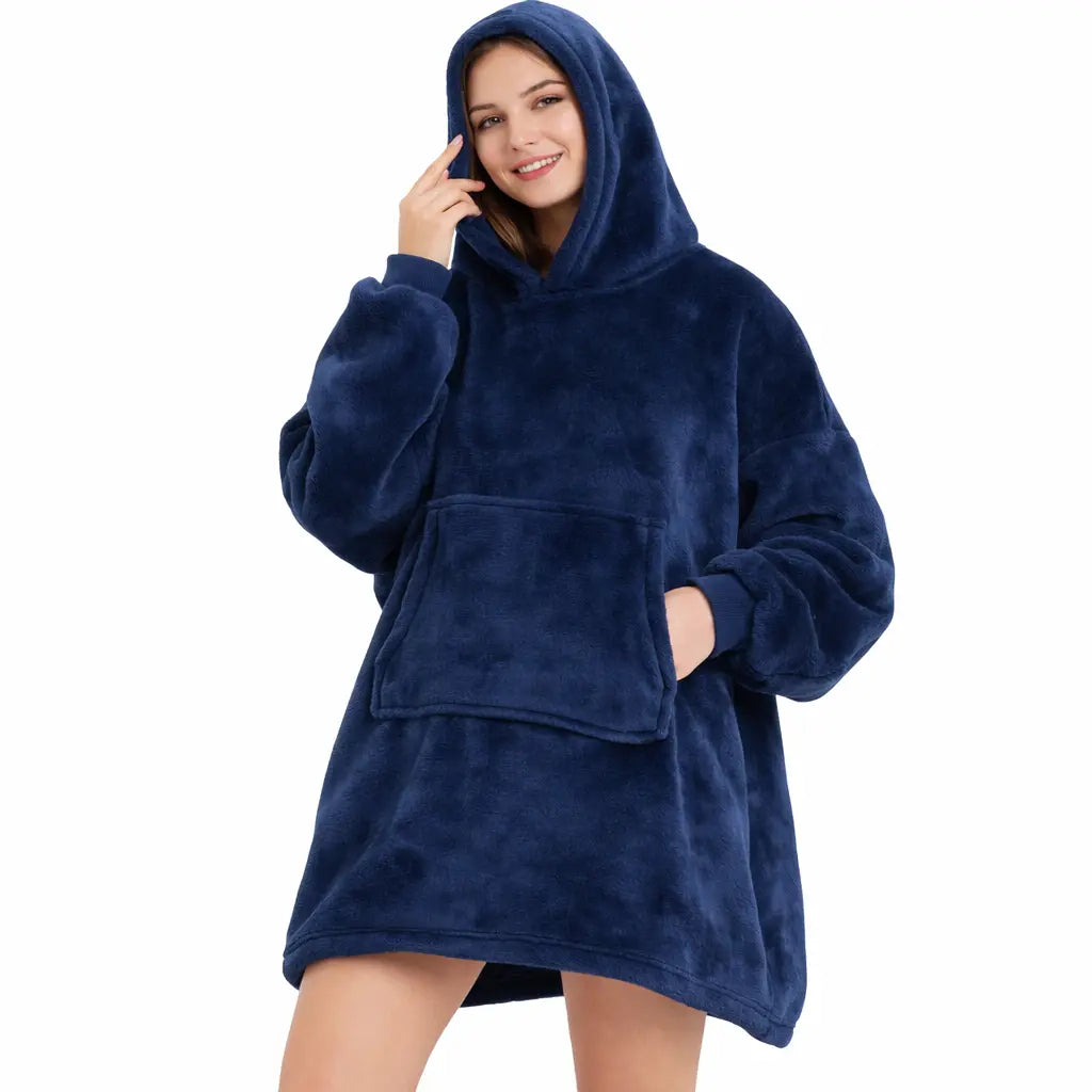 Sweat Plaid Couverture Chaud | Lady Daily Lady Daily