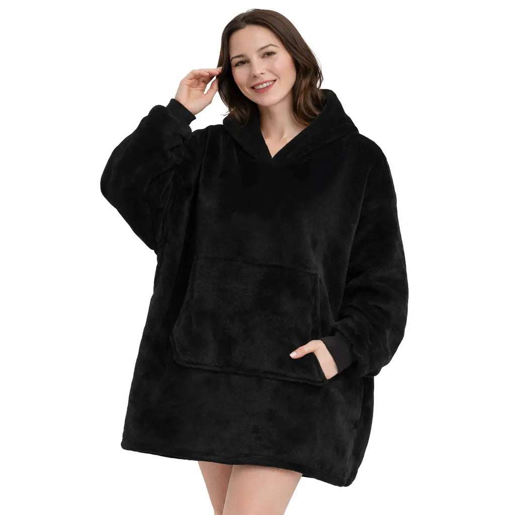 Sweat Plaid Couverture Chaud | Lady Daily Lady Daily