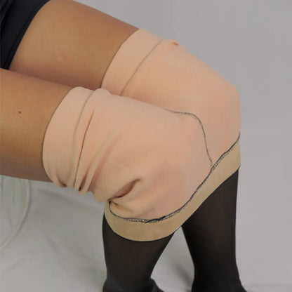 Collant Polaire Thermique Effet Transparent | Lady Daily Lady Daily